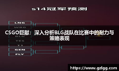 CSGO巨献：深入分析BLG战队在比赛中的耐力与策略表现